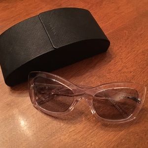 Prada Peaked Cat Eye Sunglasses - PR19MS