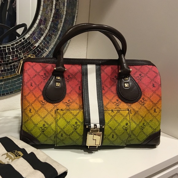 L.A.M.B rasta ombré bag