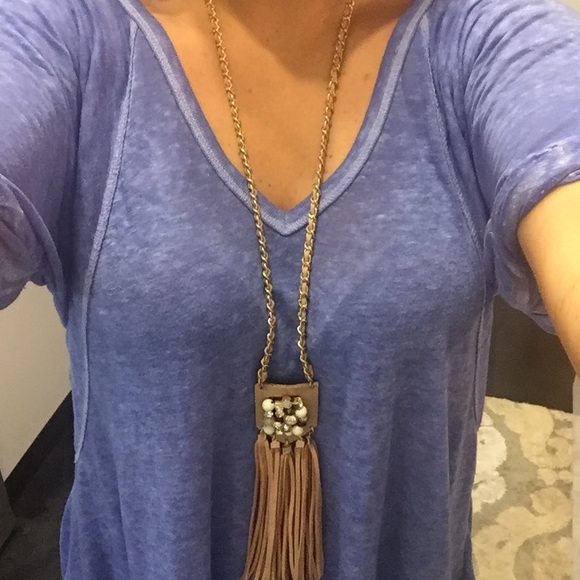 Tassel necklace