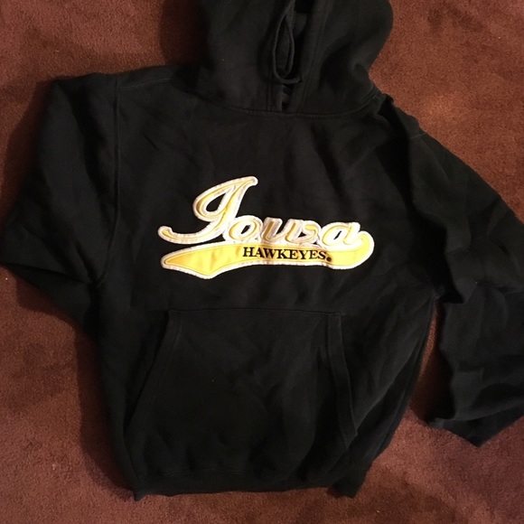 Iowa Hawkeyes black hoodie