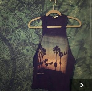 O'Neil racer back beach tank