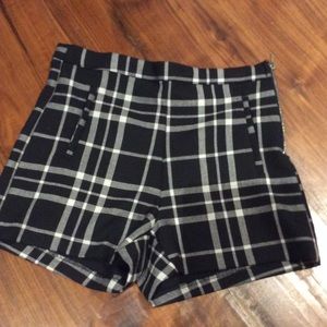 Plaid shorts