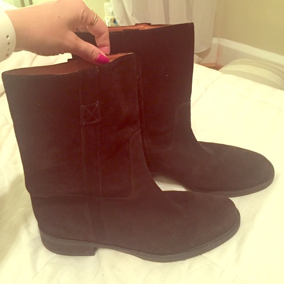 J. Crew mid-calf riding boots