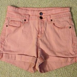 High rise shorts
