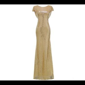 Mermaid Sequined Long Evening Dress