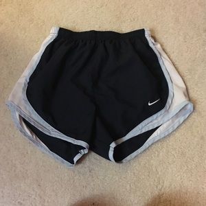 Navy blue nike running short