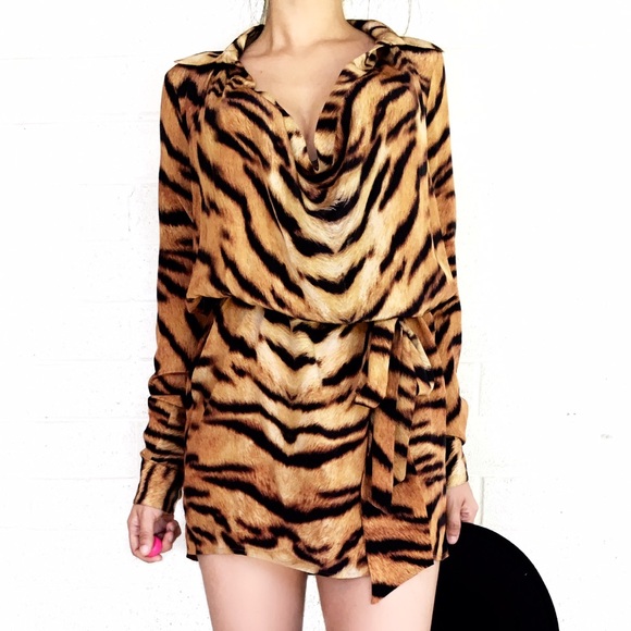 Haute Hippie Dresses & Skirts - Haute hippie "waiting for the man" silk dress