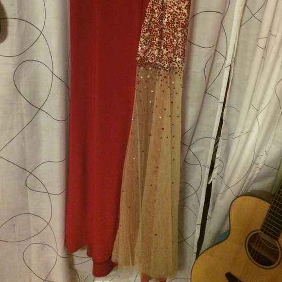 Floor length size 2 sparkly dress Camille la vie - Picture 2 of 4