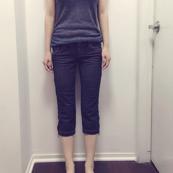 Slim fit Capri-length pants jeans