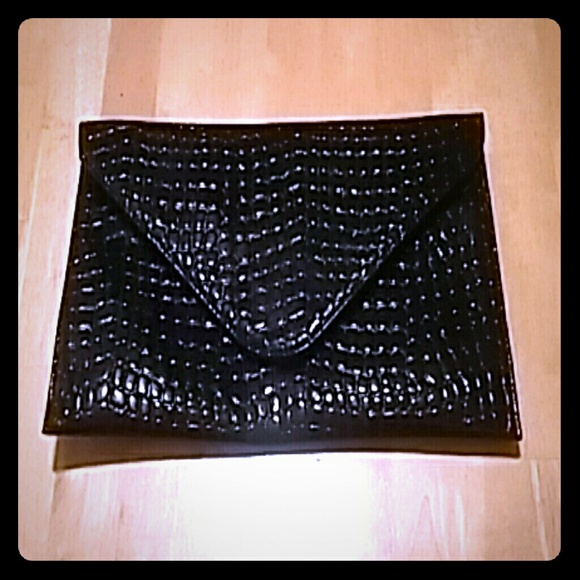 Black Metallic Clutch
