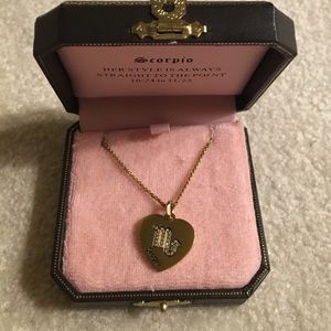 Juicy couture Scorpio necklace