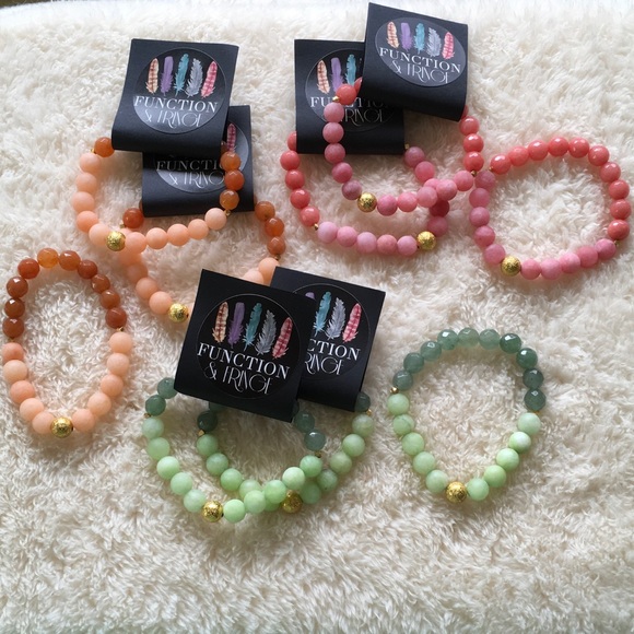 Donated - Matte & Faceted Gemstone Bracelet - Picture 5 of 5