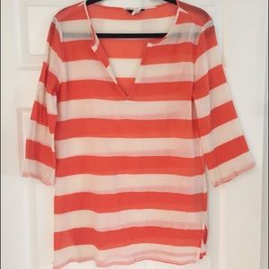 J Crew Striped Tunic