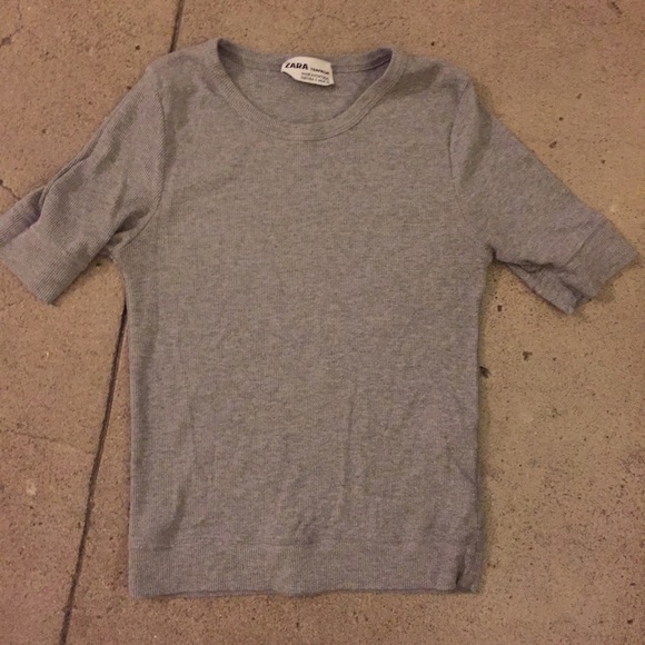grey s/s tee