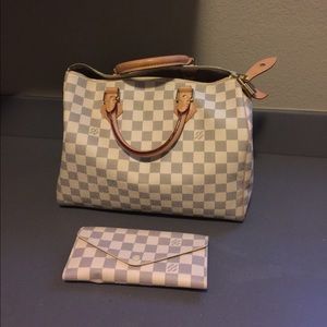 Louis Vuitton purse and wallet!