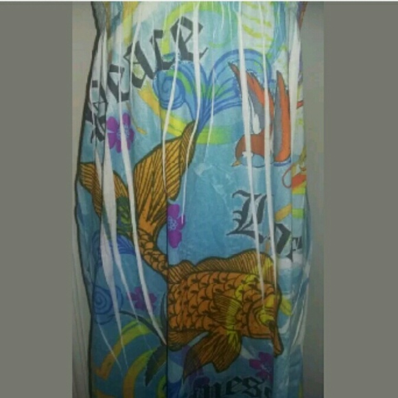 Small Palm Island Coy & Sparrow Smocked Dress - Picture 2 of 4