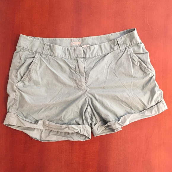 J Crew city fit chino shorts