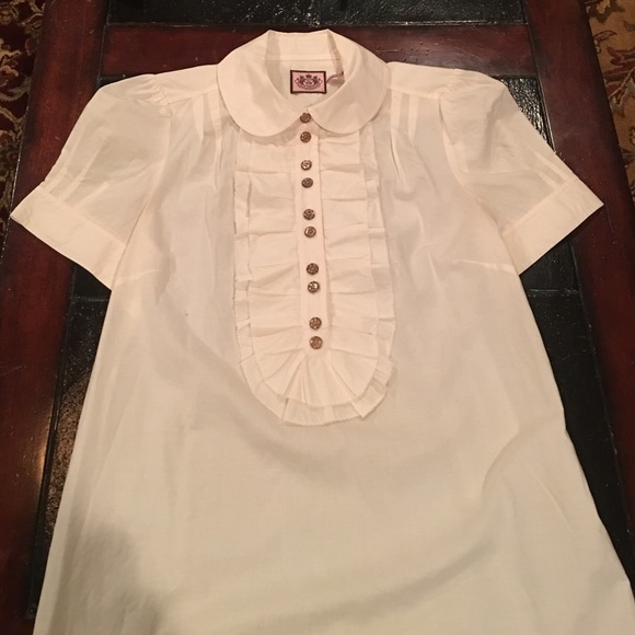 Juicy Couture ruffled blouse