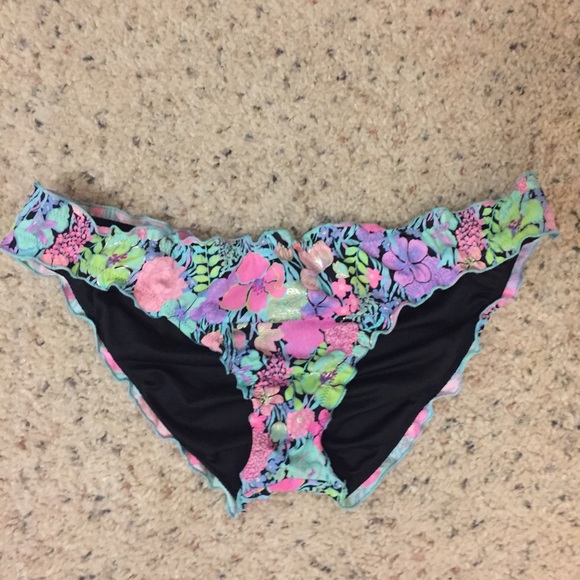 Victoria's Secret cheeky floral print bottoms