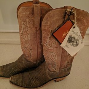Lucchese leather boots NWT size 9.5B