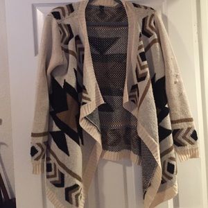 Cardigan sweater super warm! Great for winter!!