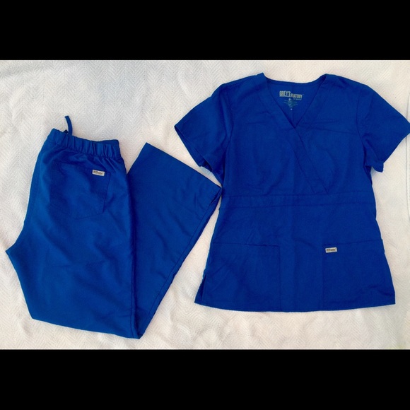 Grey's Anatomy Scrub Set Medium