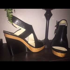 Michael Kros Leather Wedges!
