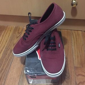 Tawny Port/ True White Vans
