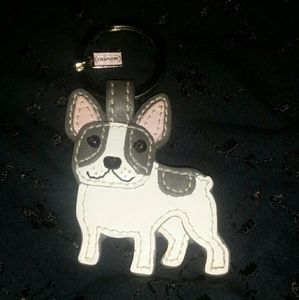 Coach French Bulldog Keychain Frenchie