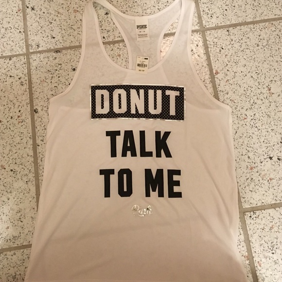 PINK Victoria's Secret Tops - NEVER WORN PINK RACERBACK