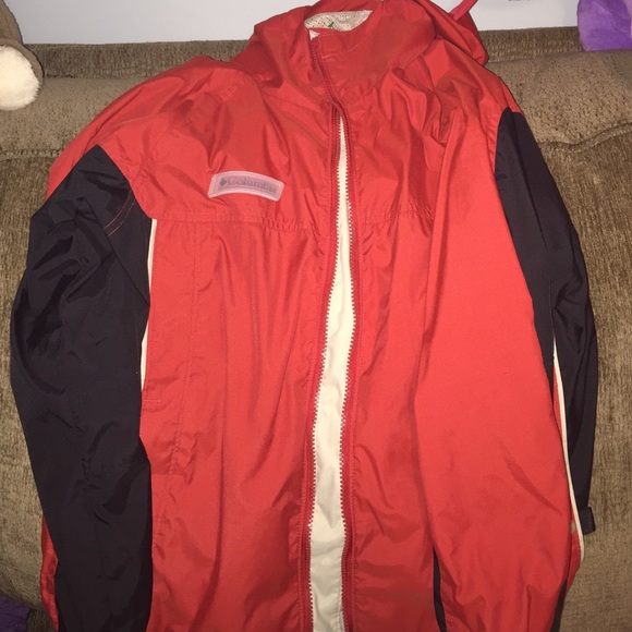 Columbia rain jacket.