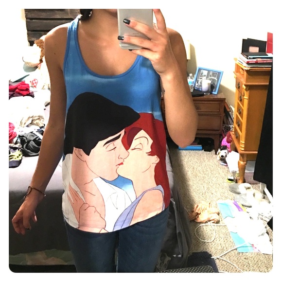 Little mermaid tank top