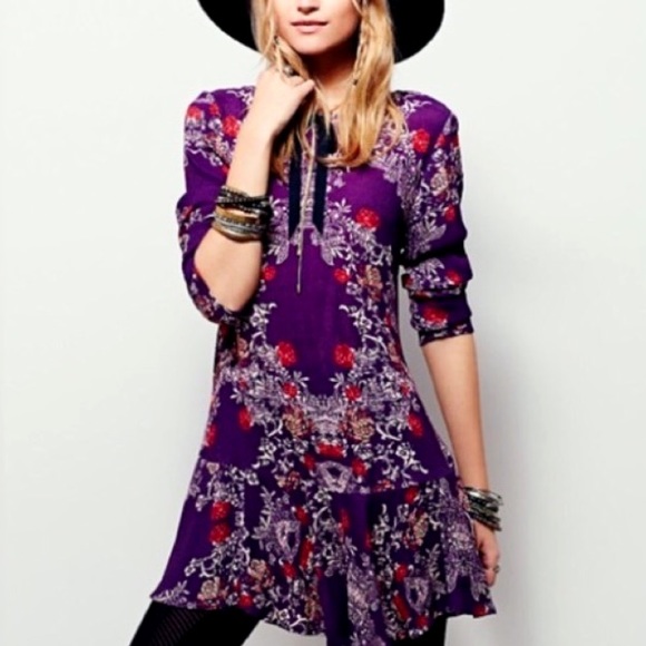 FREE PEOPLE Smooth Talker DRESS Tunic Top - Picture 2 of 4