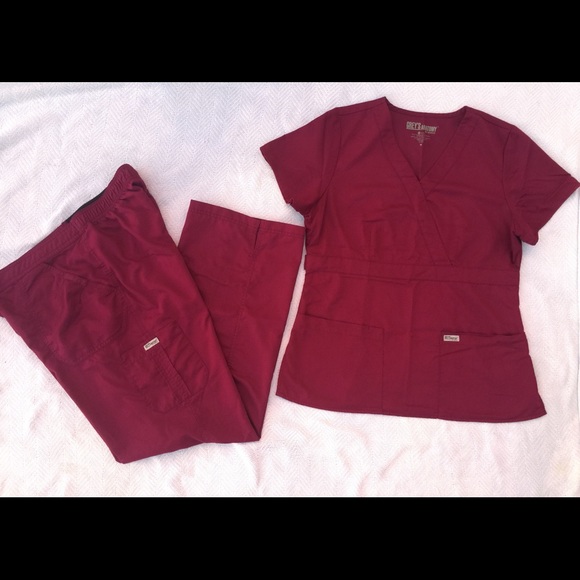 Grey's Anatomy Scrubs Set Cargo Medium