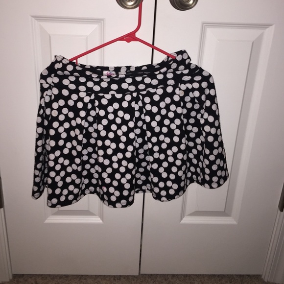 Black and white skirt