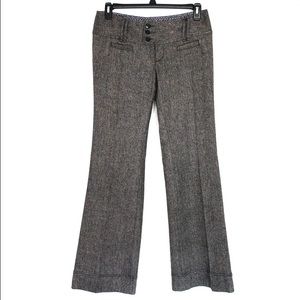 free people • wool flare trousers pants