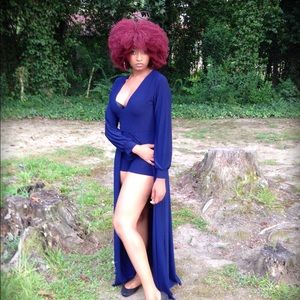 To The Max Plunging High-Low Romper