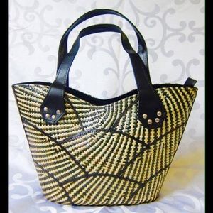 Knitted Tote Bag Fashion