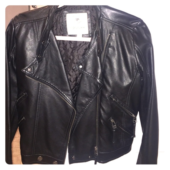 Authentic Vigoss Leather Biker Jacket - image 1