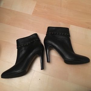 Michael Kors leather booties