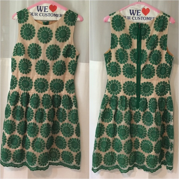 sold // Anthropologie Lacebloom Dress Leifsdottir - Picture 2 of 4