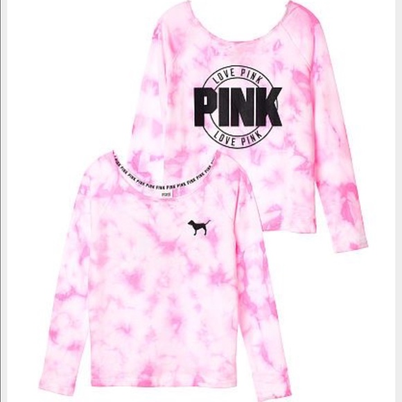 ✨ISO✨ Vs tie dye crew neck