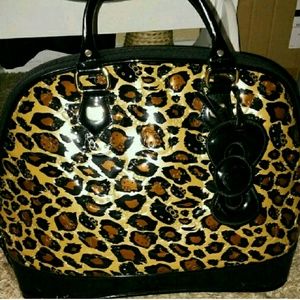 Hello kitty cheetah bag