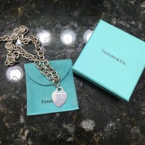 Heart Tiffany necklace