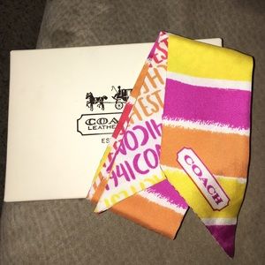 Coach  scarf
