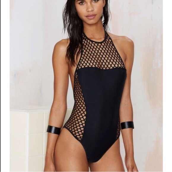 Nasty Gal Other - NASTY GAL can you just net swimsuit new