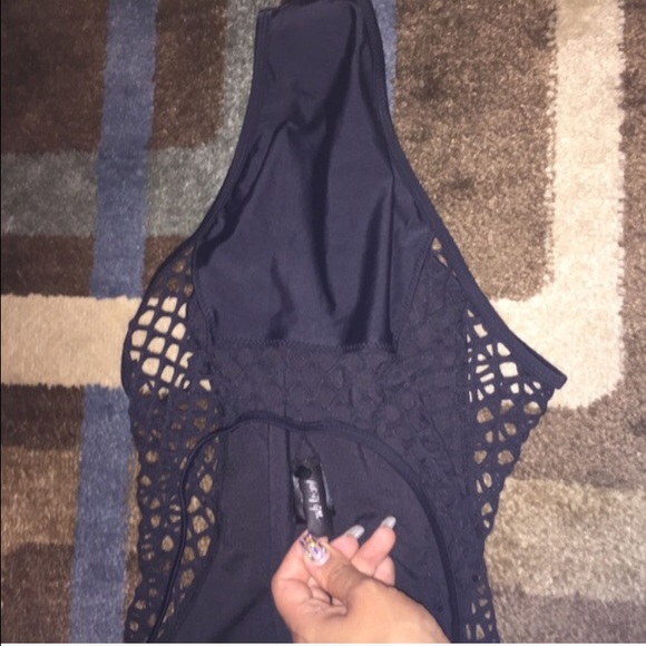 NASTY GAL can you just net swimsuit new - Picture 4 of 4