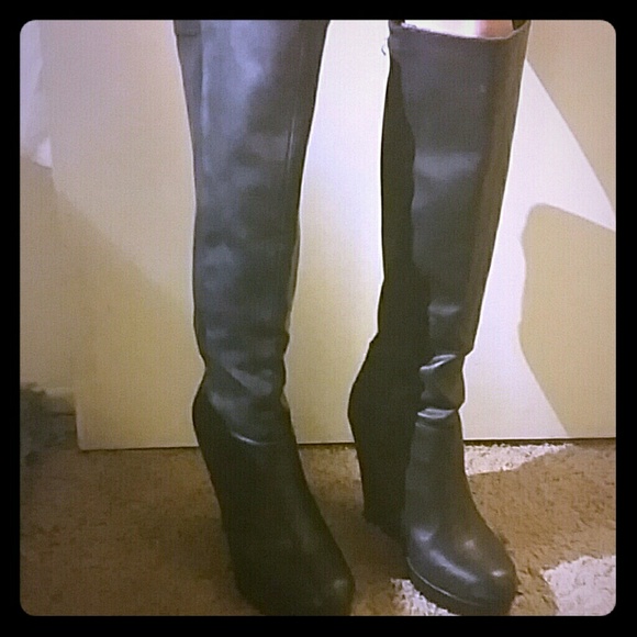 steve madden  Shoes - Steve madden wedge P-Melori boots