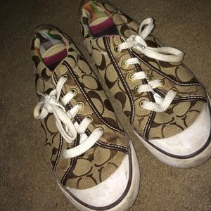 Brown Coach Sneakers