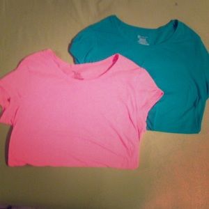 💖 NWOT Pink and Green Tee Bundle